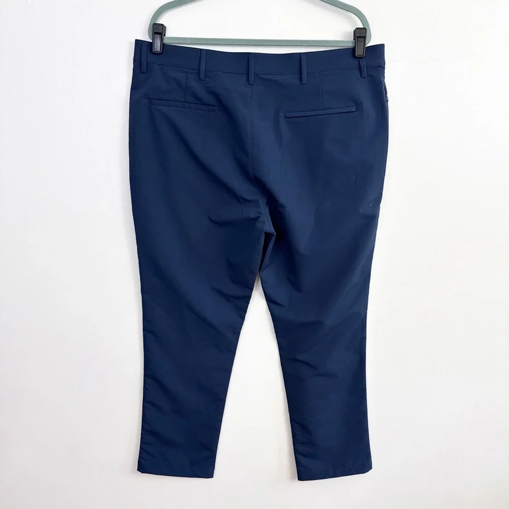 Banana Republic Men's Performance Dress Pants Navy Slim Fit 38x29